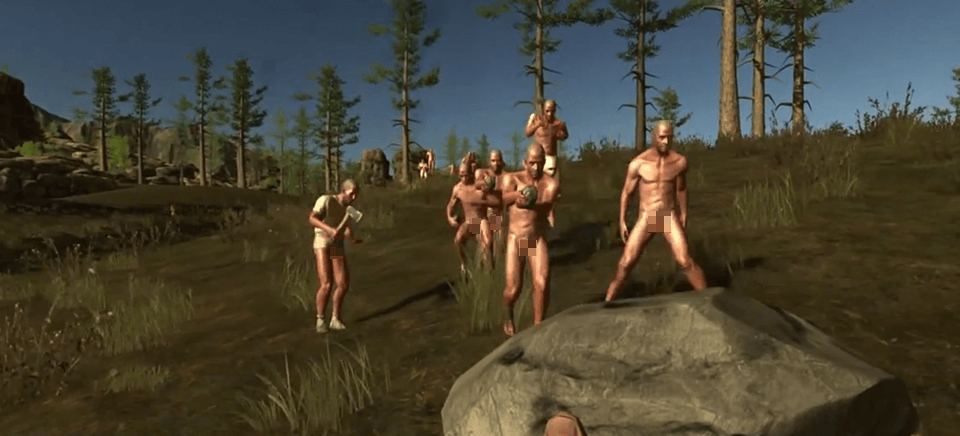 Naked men - EVERYWHERE