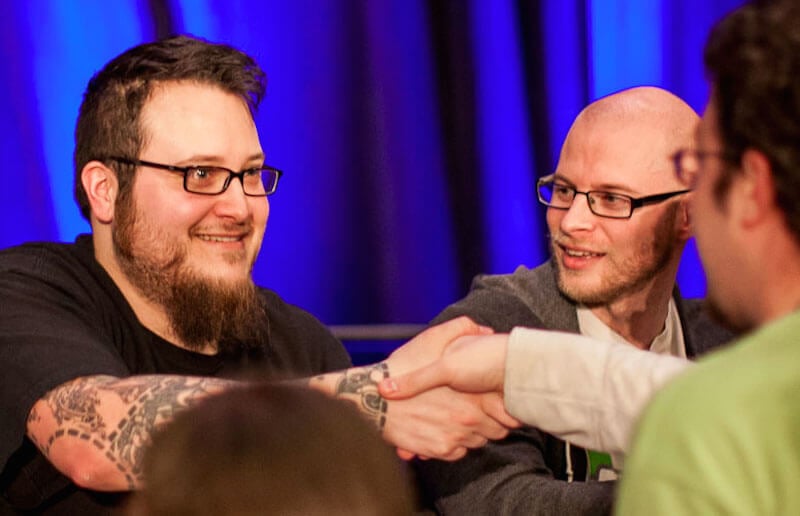 Team_Meat_(Edmund_McMillen_and_Tommy_Refenes)_at_GDC_2012