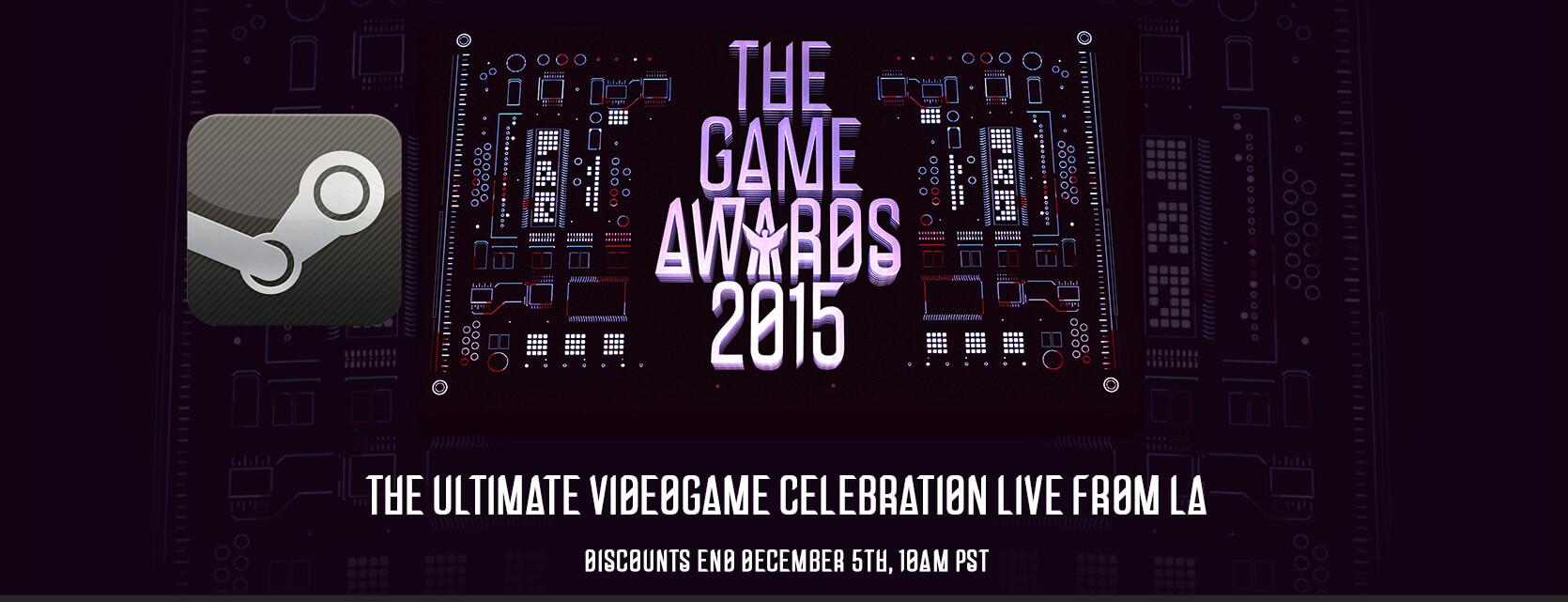 Steam Sale for The Game Awards