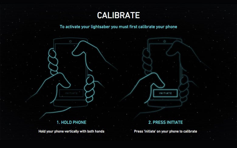 Lightsaber Escape Calibration