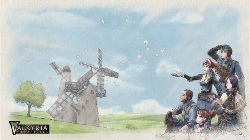 Valkyria Chronicles stylized graphics still look beautiful!
