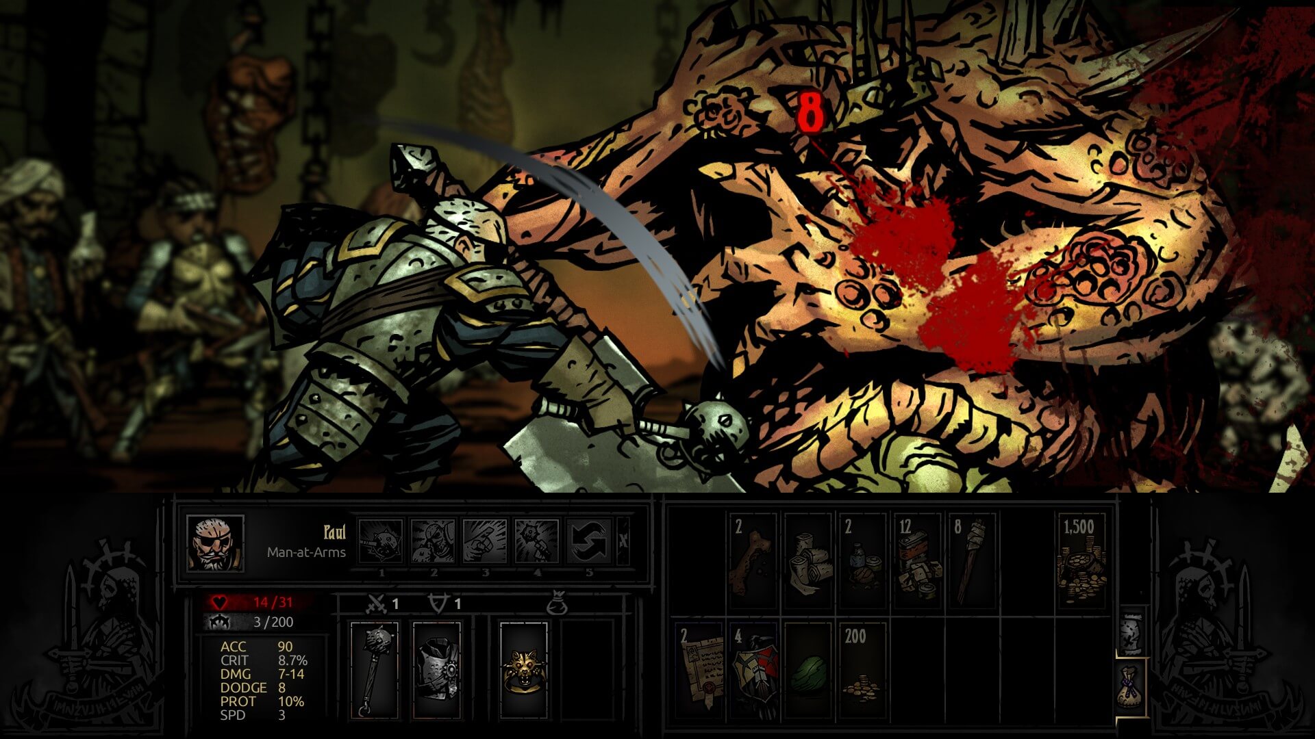 The killing blow.