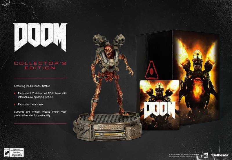 Doom's special edition is terrifying and incredible at the same time. 