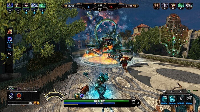 Smite gameplay