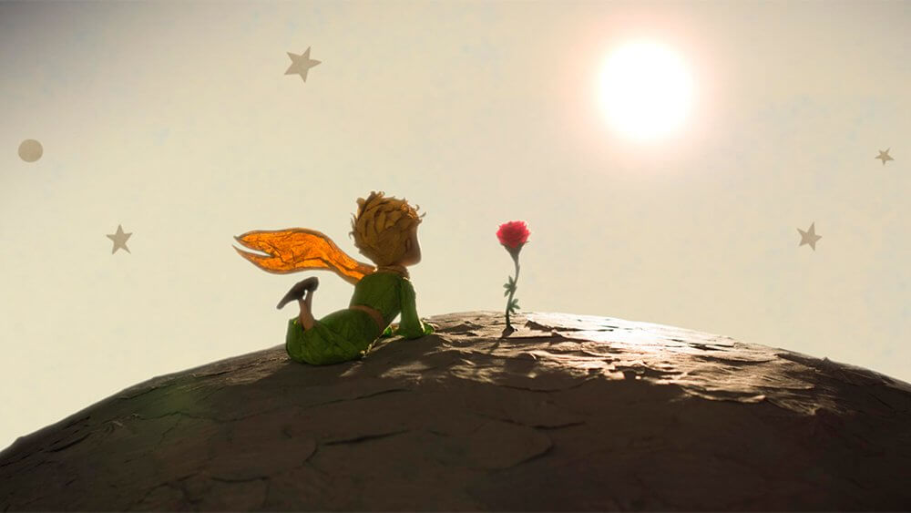 The Prince and his rose.