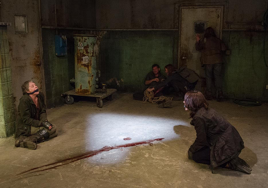 Carol and Maggie held captive