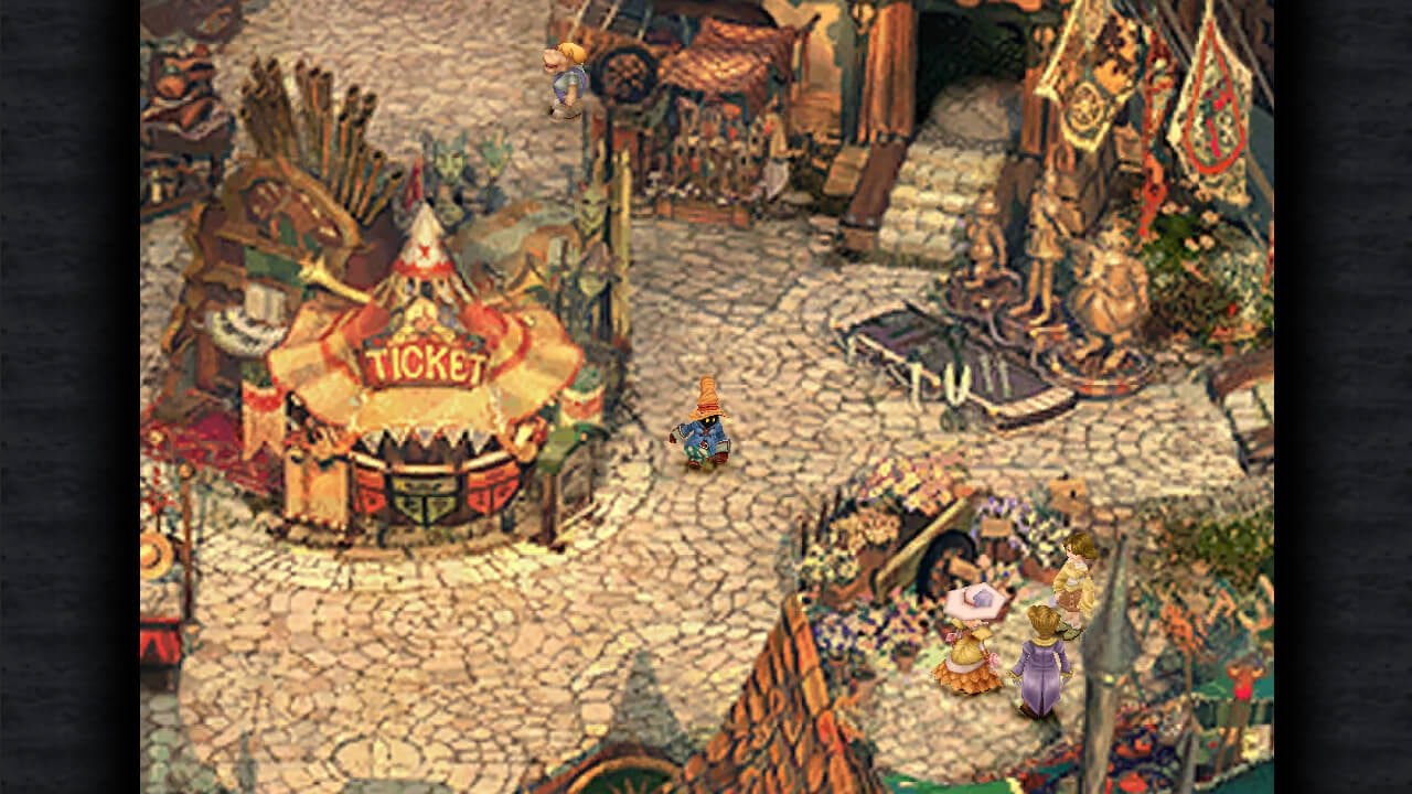 The HD characters pop more against the backgrounds.