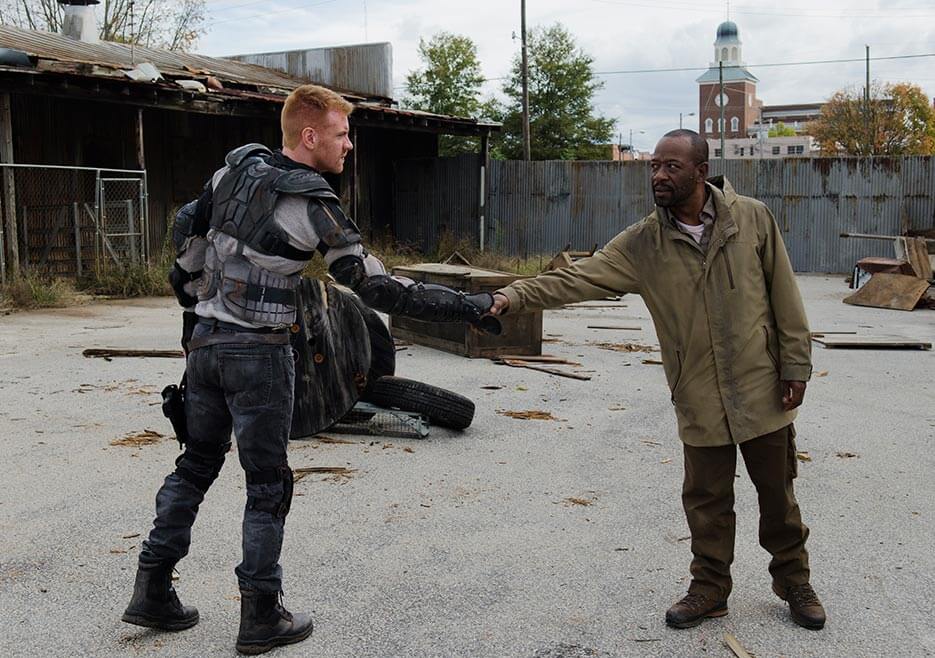 Morgan possibly meets someone from the kingdom