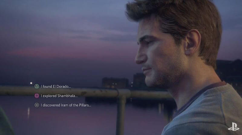 Just one of the branching dialogue moments.