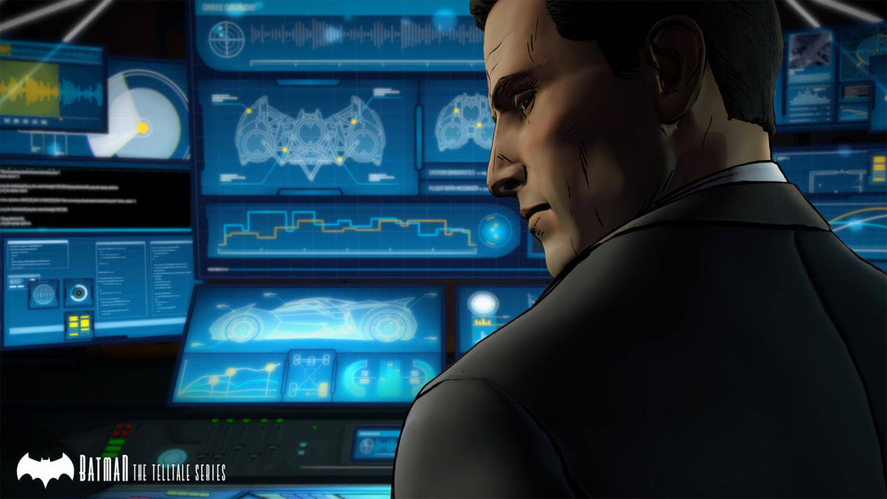 The Bruce Wayne half will play a big part in Telltale's version of events.