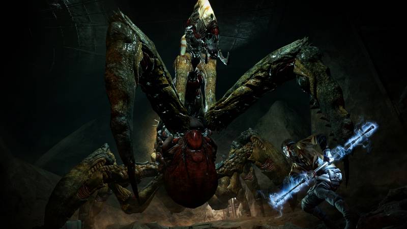 The Technomancer has some gargantuan bosses.