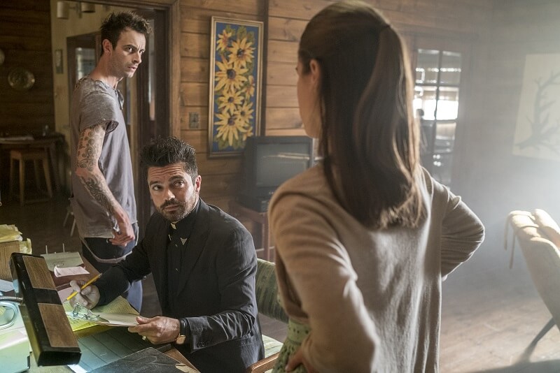 Emily, Cassidy and Preacher