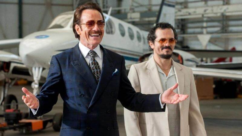 Bryan Cranston and John Leguizamo in The Infiltrator