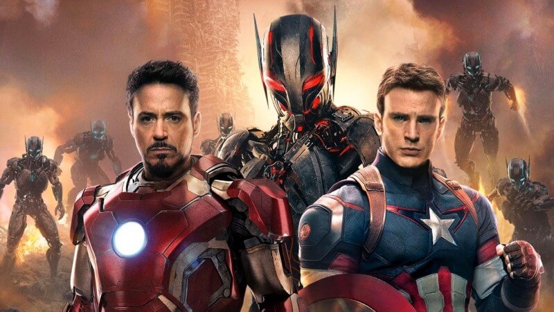 Bruce and Tony in Marvel's Avengers: Age of Ultron