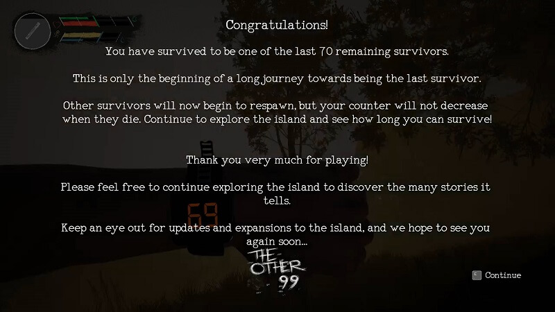 Message from the developers