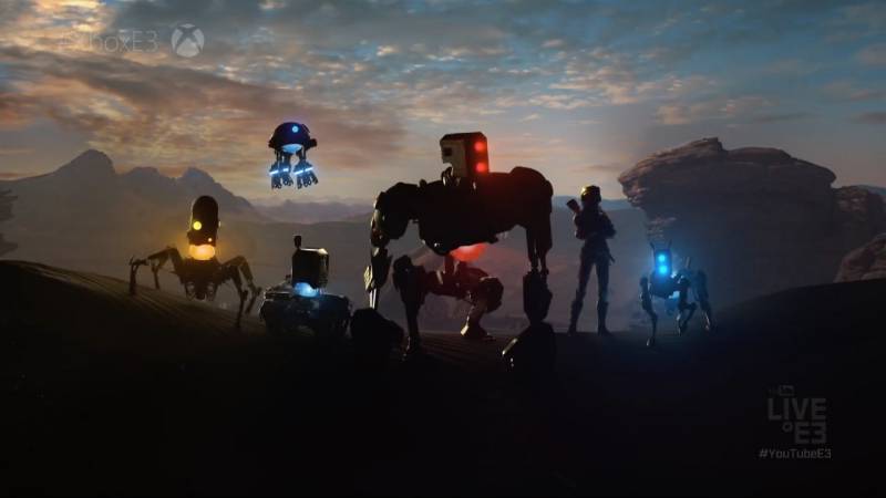 The enigmatic cast of ReCore.