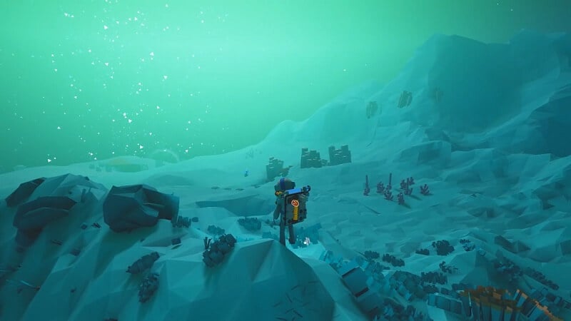 Astroneer Tundra landscape