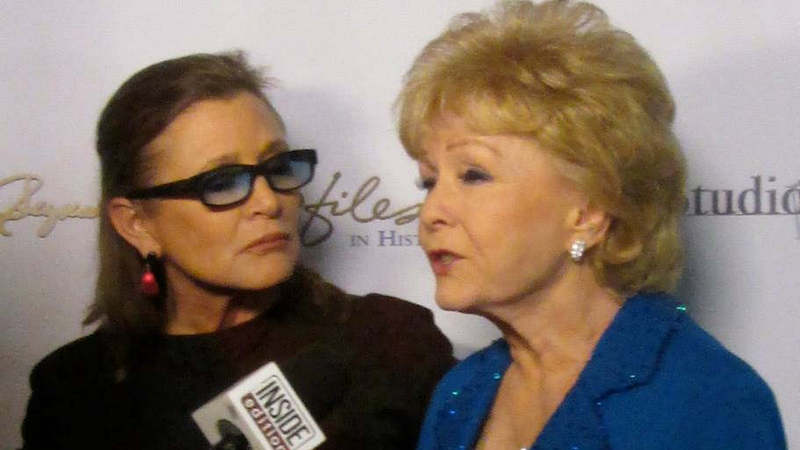 Carrie Fisher and Debbie Reynolds