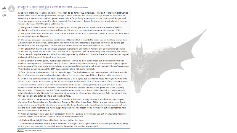 Batman Arkham