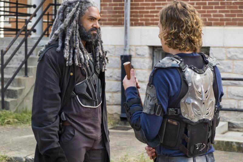 Ezekiel talks to Benjamin about how he handled himself against the Saviors