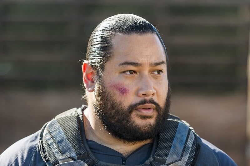 Headshot of Jerry with mark on cheek
