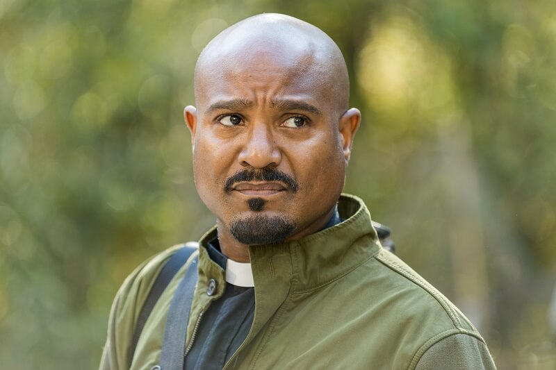 Father Gabriel at Oceanside on the Walking Dead