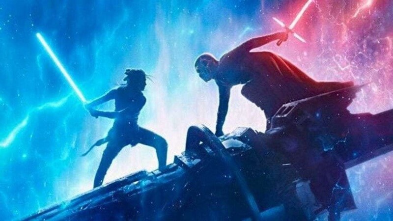 Kylo Ren & Rey Rise of Skywalker