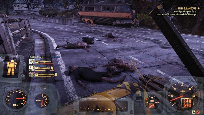 Fallout 76 Feral Ghoul locations