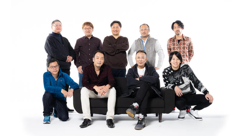 Nagoshi Studio team photo