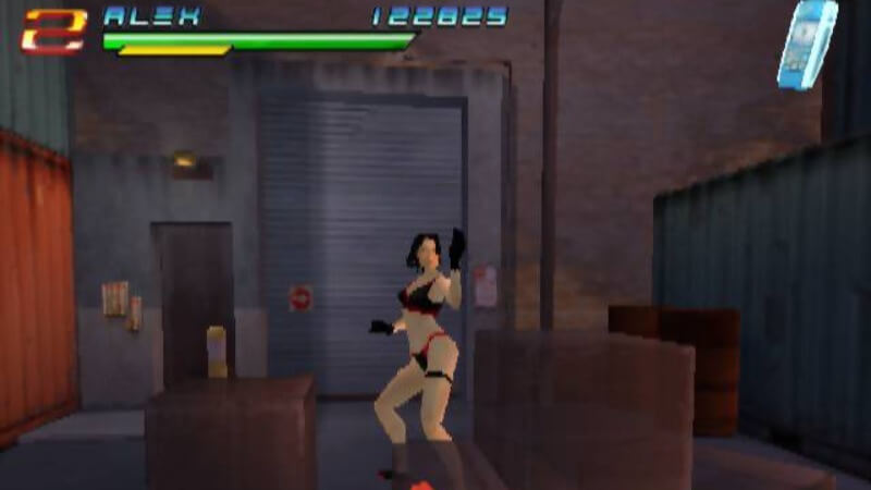 Screenshot from Charlie's Angels