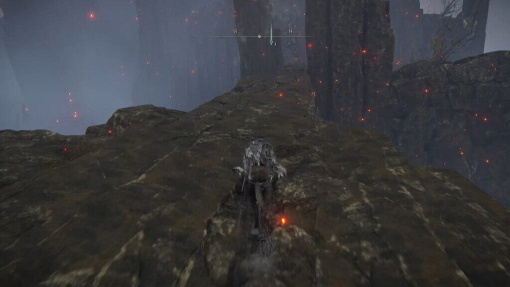 Bridge made out of rocks in Elden Ring.
