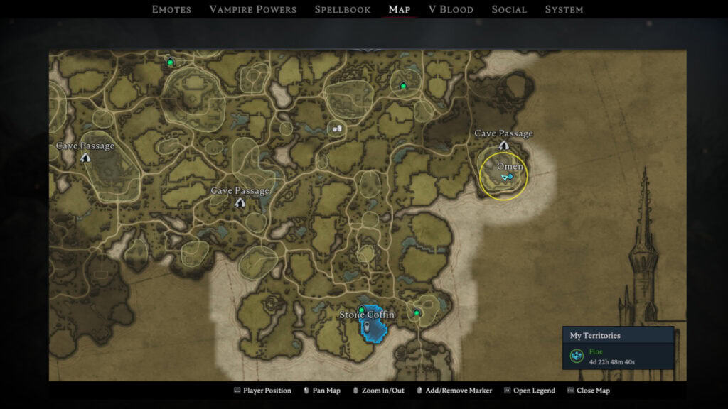 V Rising Bear Location