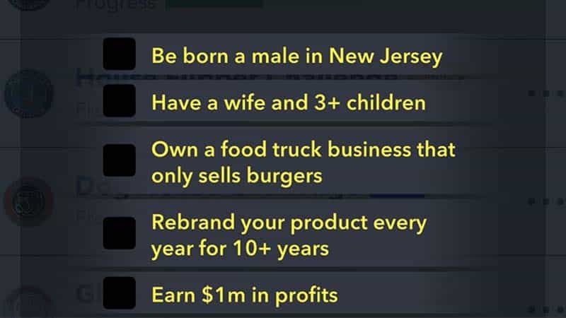 BitLife Burger Bob Challenge Tasks