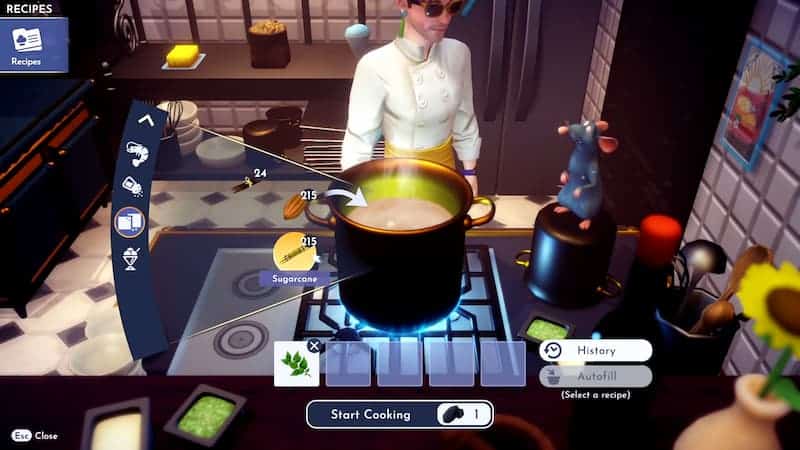 How to make mint candy recipe in disney dreamlight valley