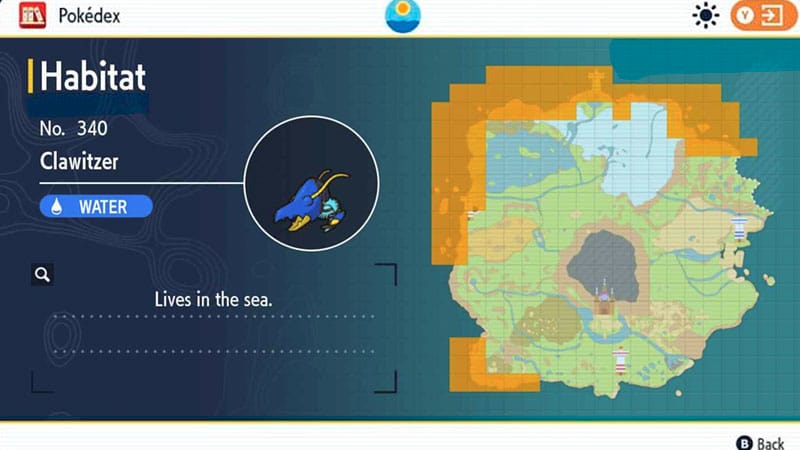 Where to Catch Clauncher and Clawitzer in Pokemon Scarlet and Violet