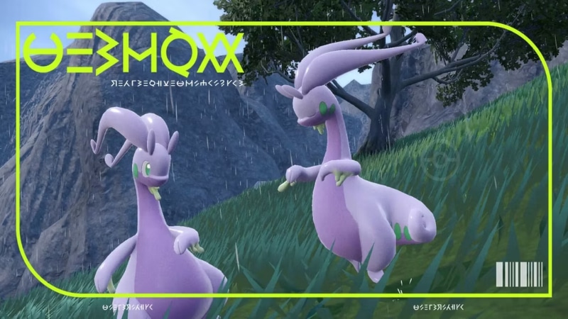 Goodra in Pokemon Scarlet and Violet