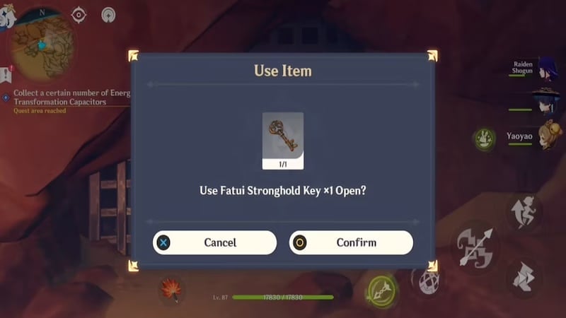 Genshin Impact: Where to Find the Fatui Stronghold Key