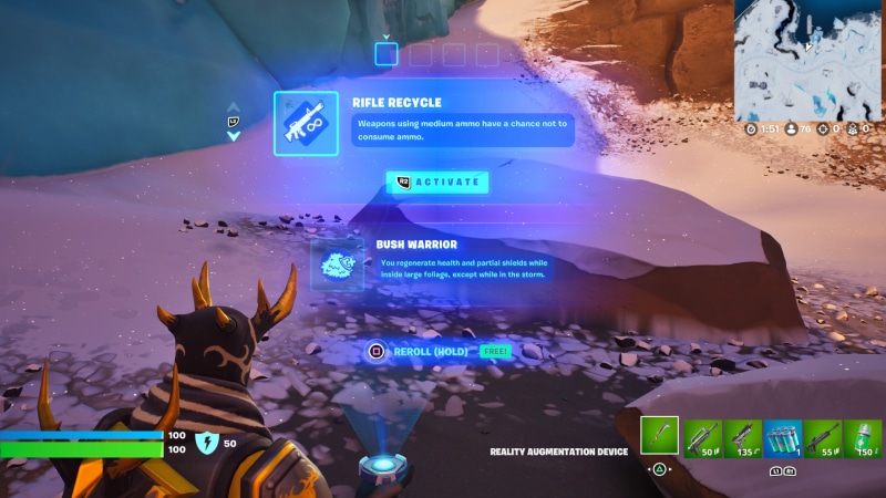 Fortnite Augments Reroll Guide