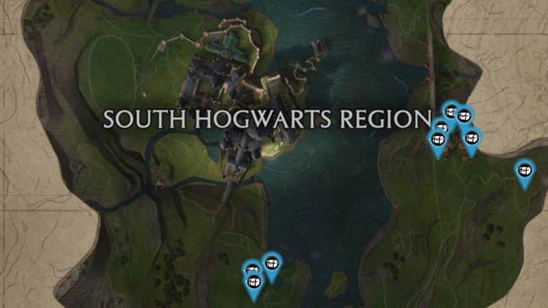 Collection Chests in Hogwarts Legacy