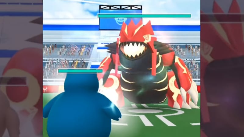 Primal Groudon Raid in Pokémon GO