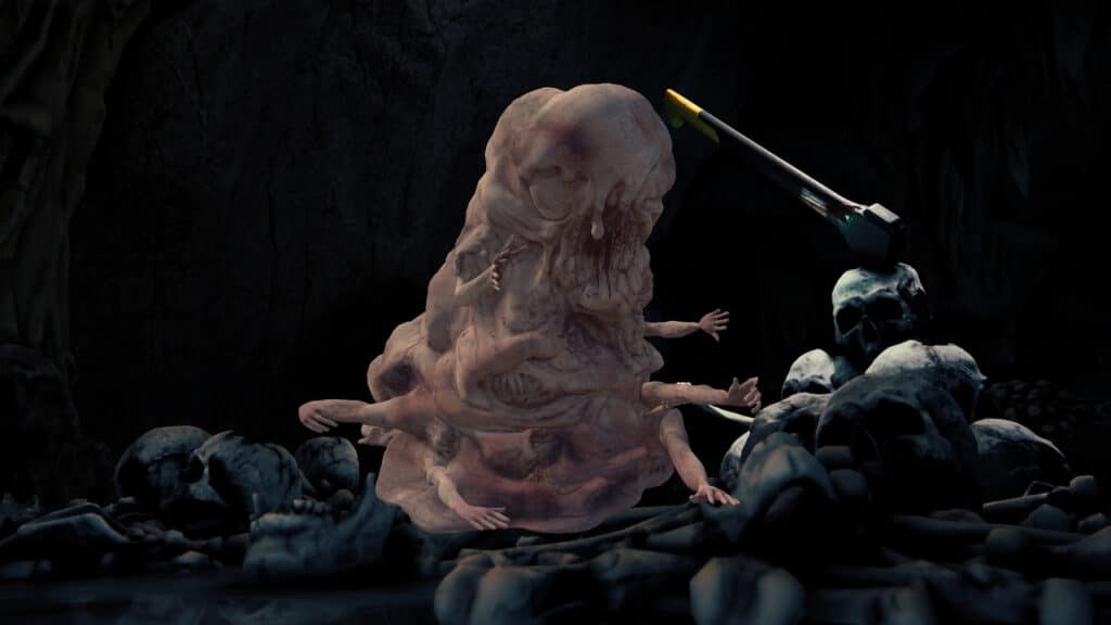 how-to-kill-sluggy-the-blob-in-sons-of-the-forest