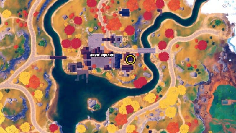 Wall Under the Building in Fortnite