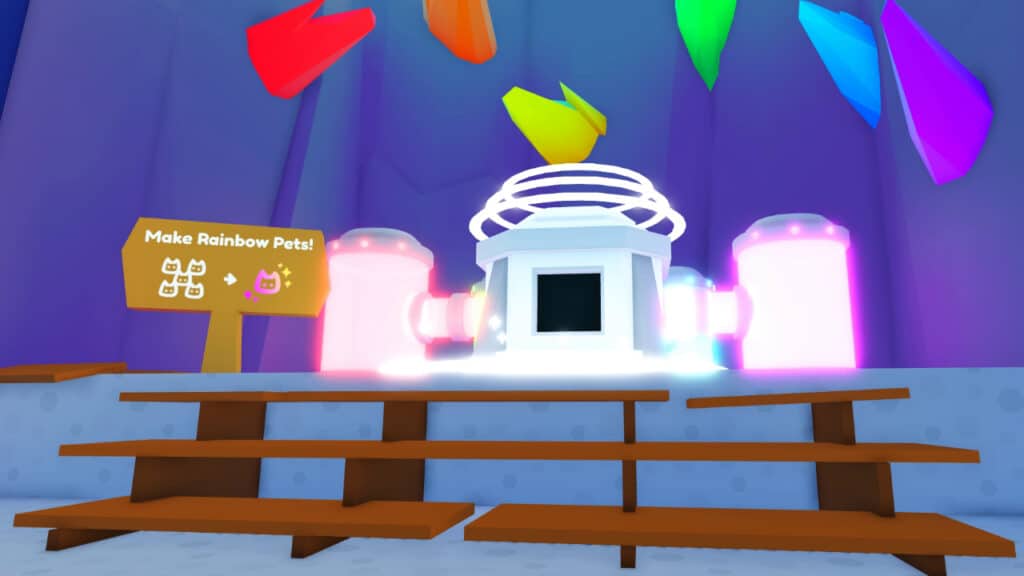 Rainbow Machine in Pet Simulator X