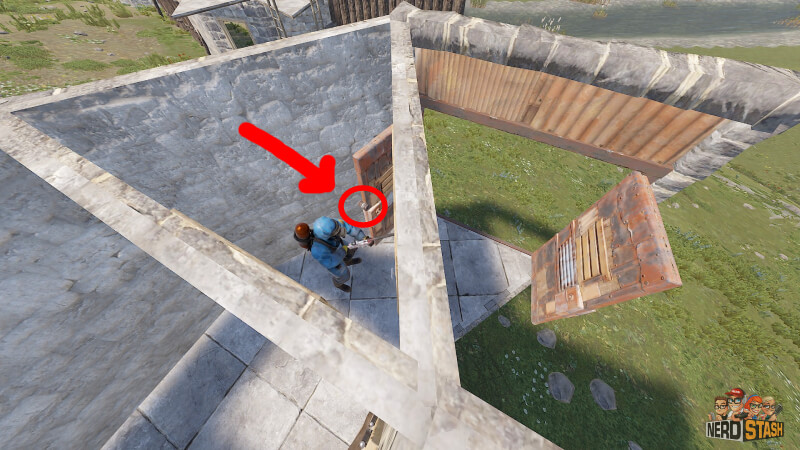 Eliminating Door Camper safely with beancan grenade