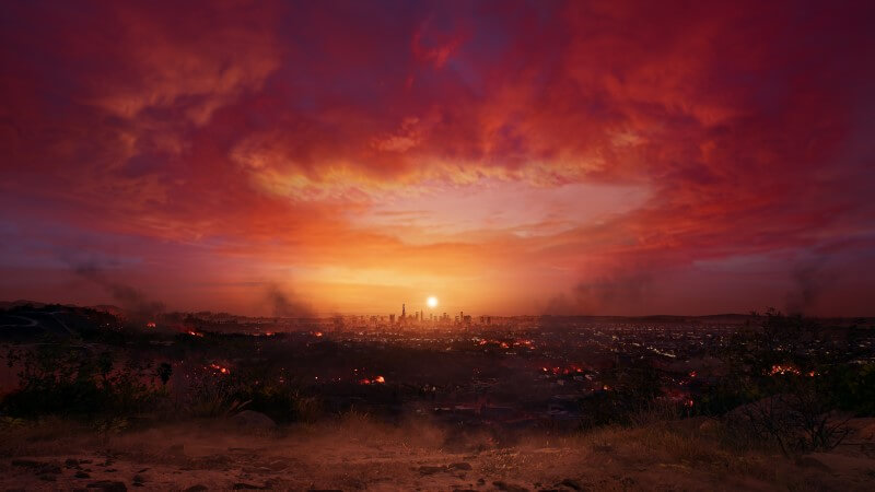 HELL-A official 4k wallpaper