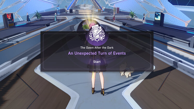 An Unexpected Turn of Events Mission