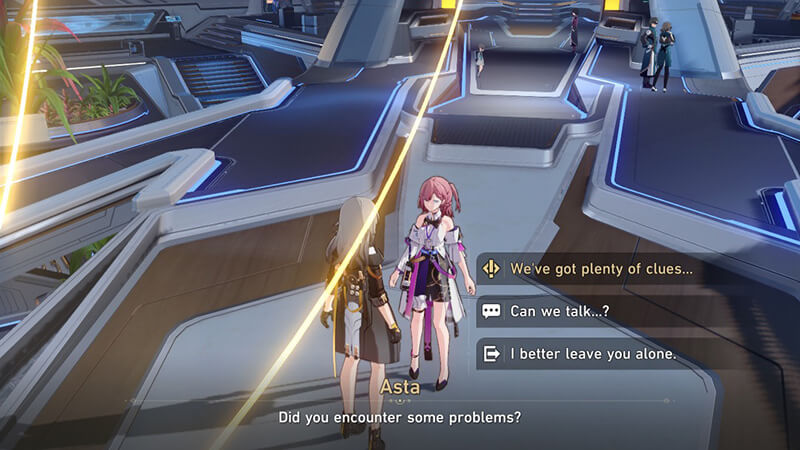 Speaking with Asta