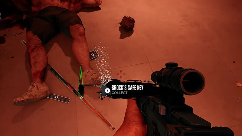 Finding Brock's Safe Key location inย Dead Island 2