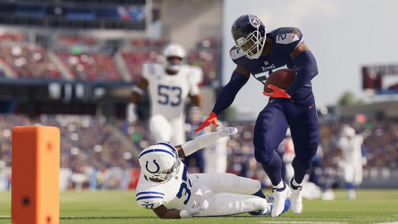 Using Hit Stick in Madden 23