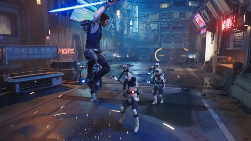 Jedi Survivor cool things you can do drop